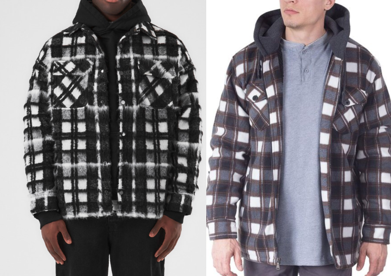 Ao khoac flannel