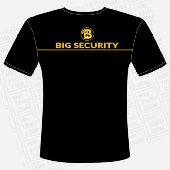 ao big security mat truoc