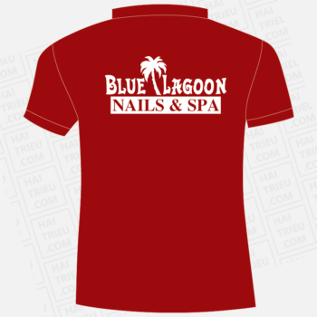 ao nhan vien blue lagoon nails & spa
