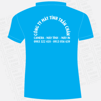 ao nhan vien cong ty may tinh tran chan