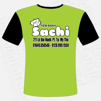 ao nhan vien tiem banh sachi tien giang