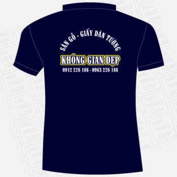 ao san go giay dan tuong khong gian dep mat sau