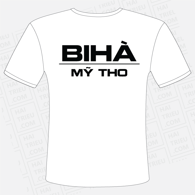 ao thun nhan vien tiem bi ha hair salon my tho tien giang