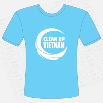 dong phuc clean up viet nam mat truoc
