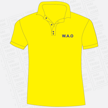dong phuc wao mau vang mat truoc