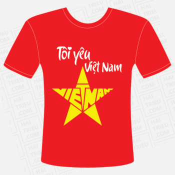 Áo thun Tôi yêu Việt Nam - TransViet Travel