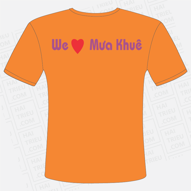 ao nhom we love mua khue