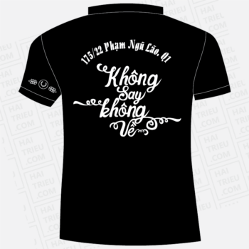 ao thun nhan vien quan lepub khong say khong ve quan 1