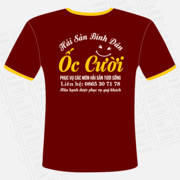 ao thun nhan vien quan oc cuoi hai san binh dan