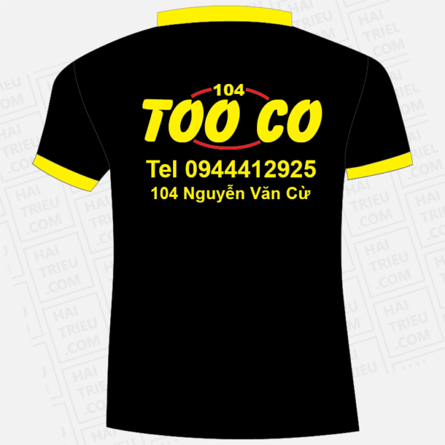 ao thun nhan vien quan too co