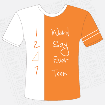 dong phuc lop 12a7 word say ever teen