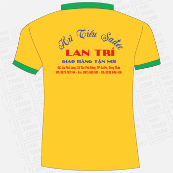 ao thun nhan vien hu tieu sadec lan tri dong thap