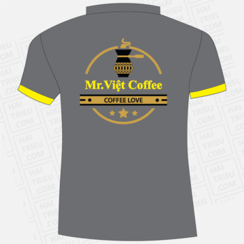 ao thun nhan vien quan mrviet coffee