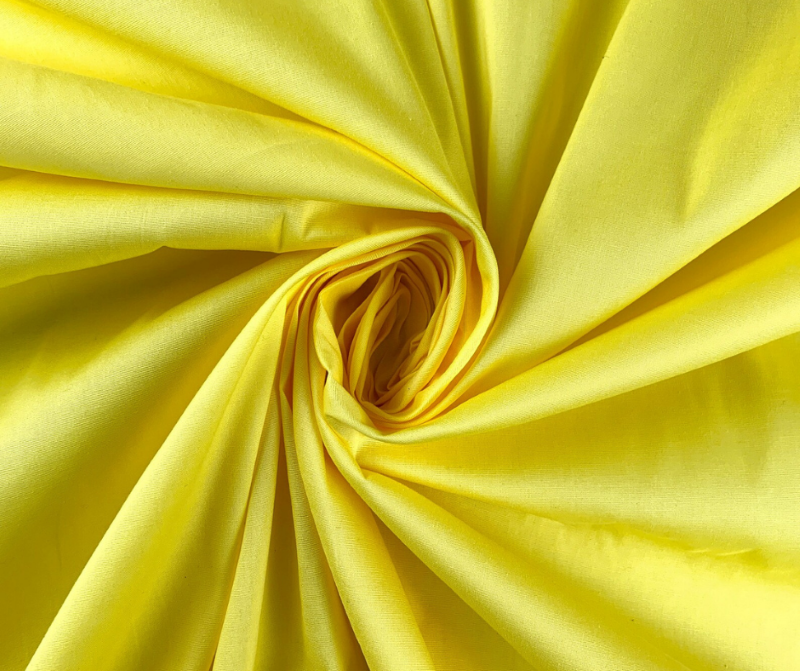 vai poplin mau vang sang