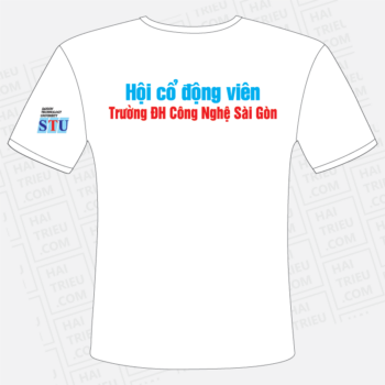 ao thun hoi co dong vien truong dh cong nghe sai gon
