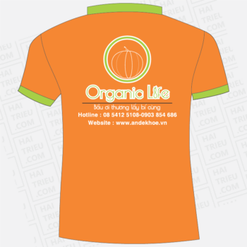 ao thun nhan vien Organic life
