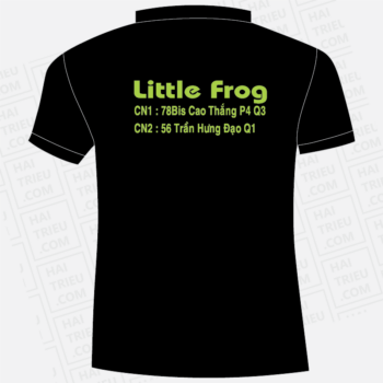ao thun nhan vien chao ech singapore little frog