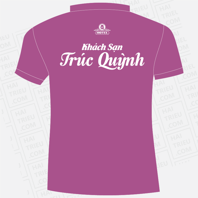 ao thun nhan vien khach san truc quynh