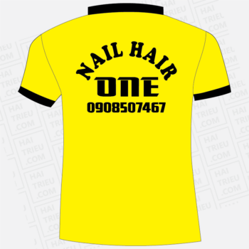 ao thun nhan vien nail hair one