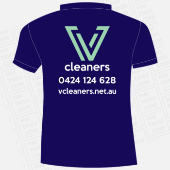 ao thun nhan vien vcleaners