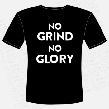 ao thun silver wolf calisthenics no grind no glory