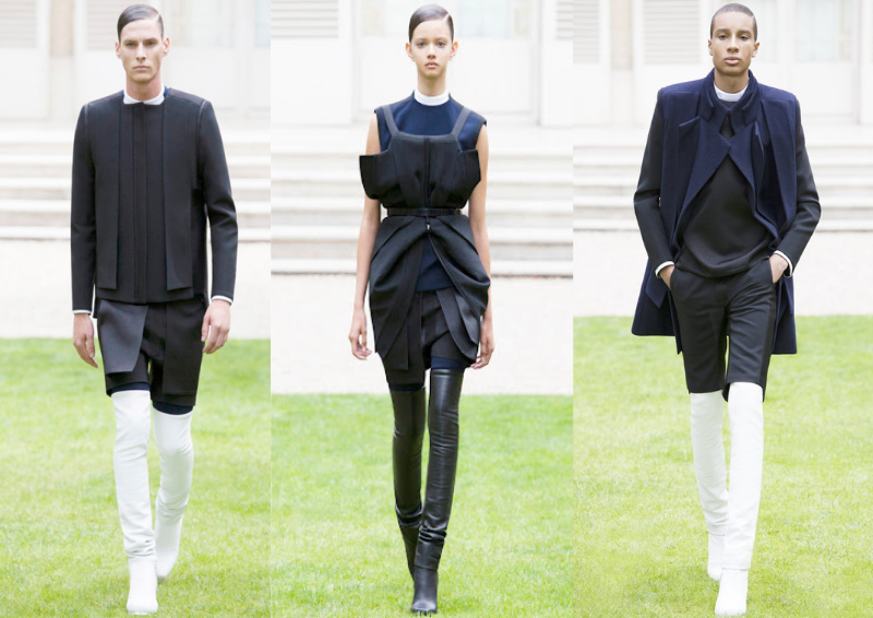 bo suu tap haute couture unisex 2013 cua Rad Hourani