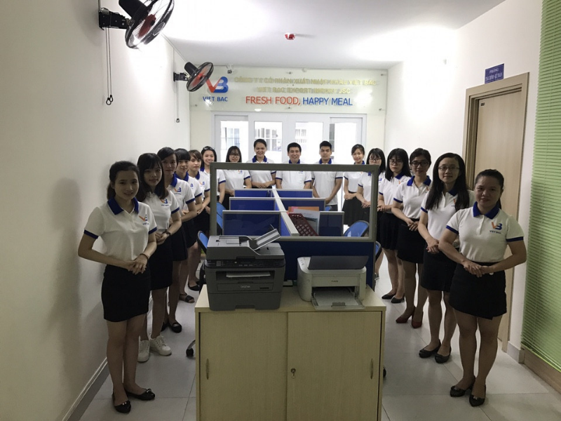 hinh anh thuc te dong phuc nhan vien viet bac export import jsc thu duc tp ho chi minh