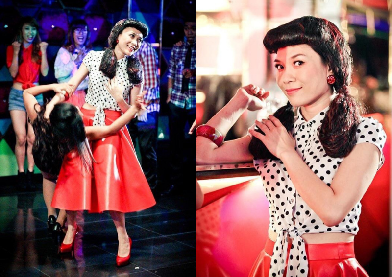 my tam trong phong cach retro am nhac