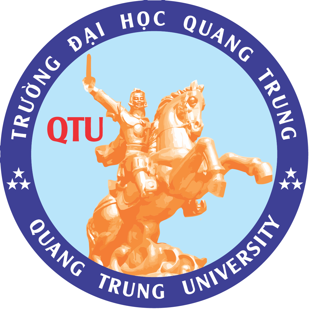 [Vector Logo] Trường Đại Học Quang Trung - QTU