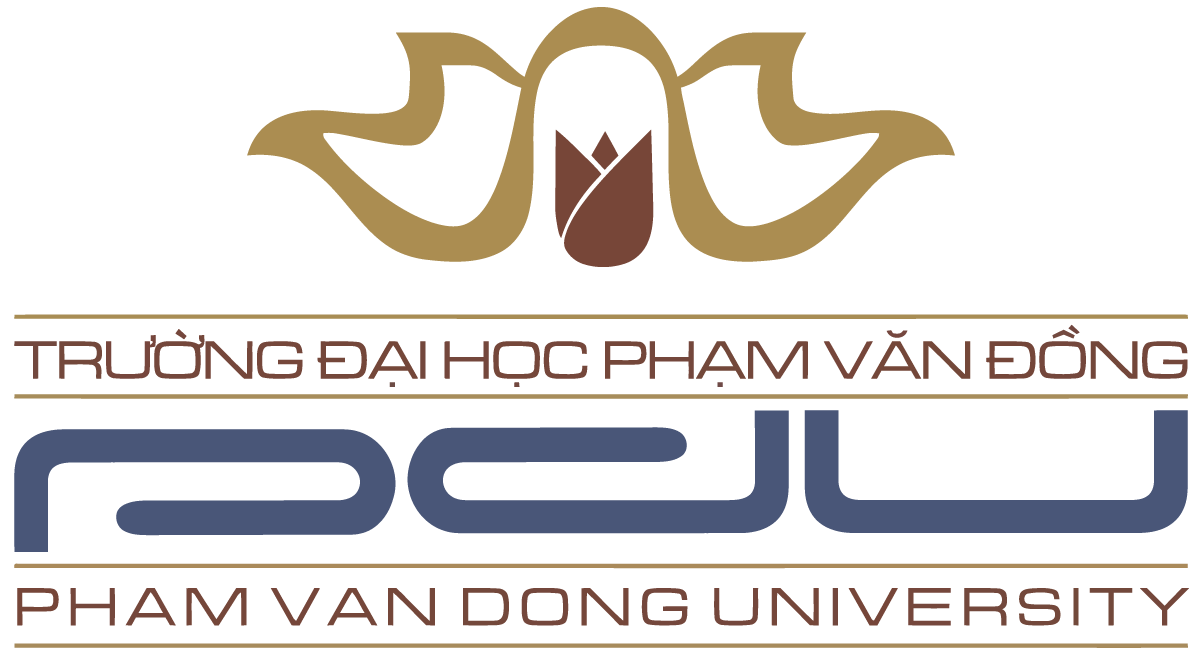 Logo Dai Hoc Pham Van Dong PDU
