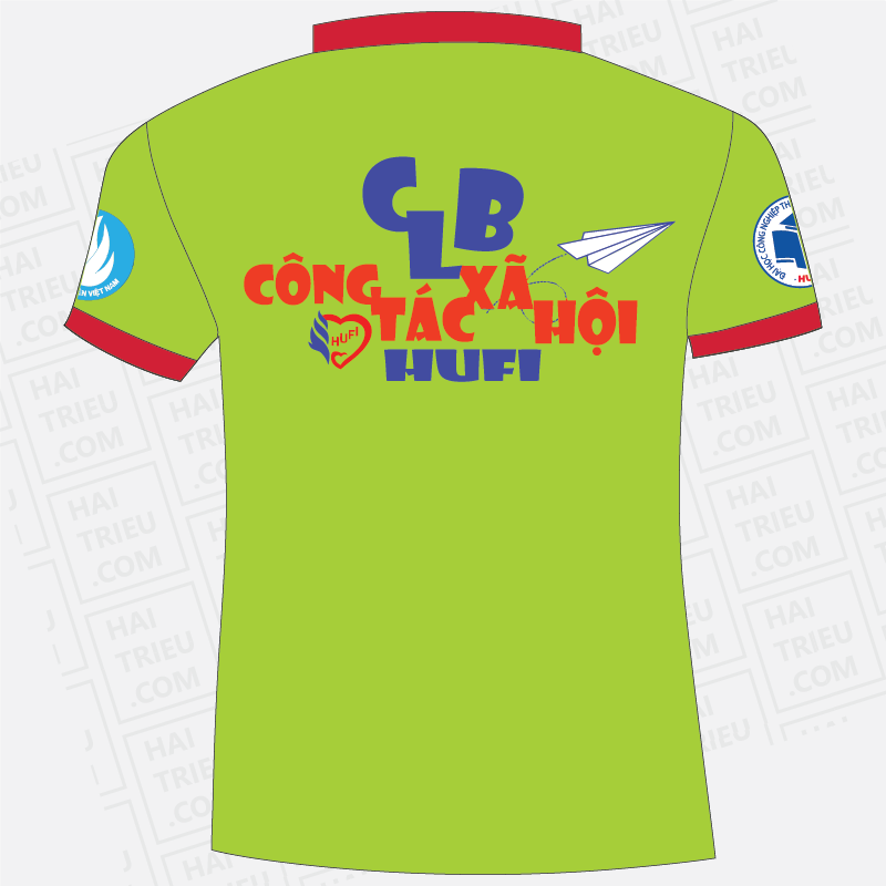 ao thun clb cong tac xa hoi hufi