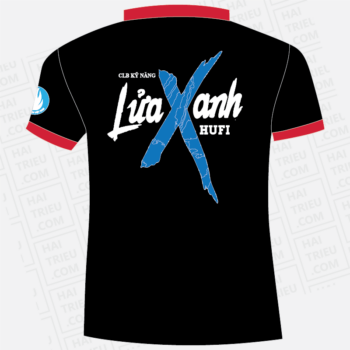 ao thun clb ky nang lua xanh hufi