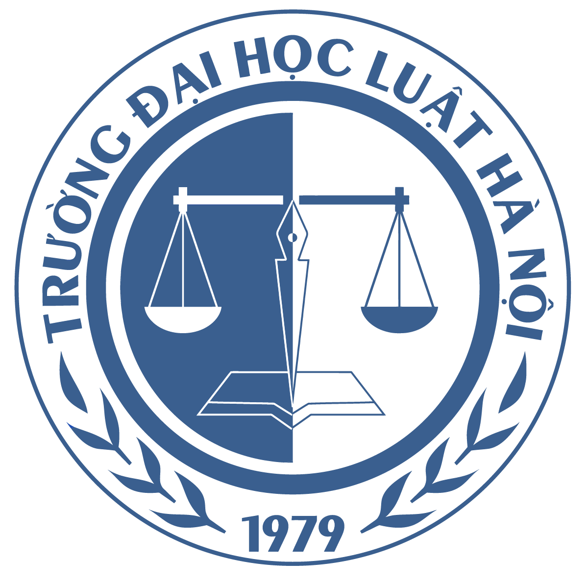 [Vector Logo] Trường Đại Học Luật Hà Nội - HLU
