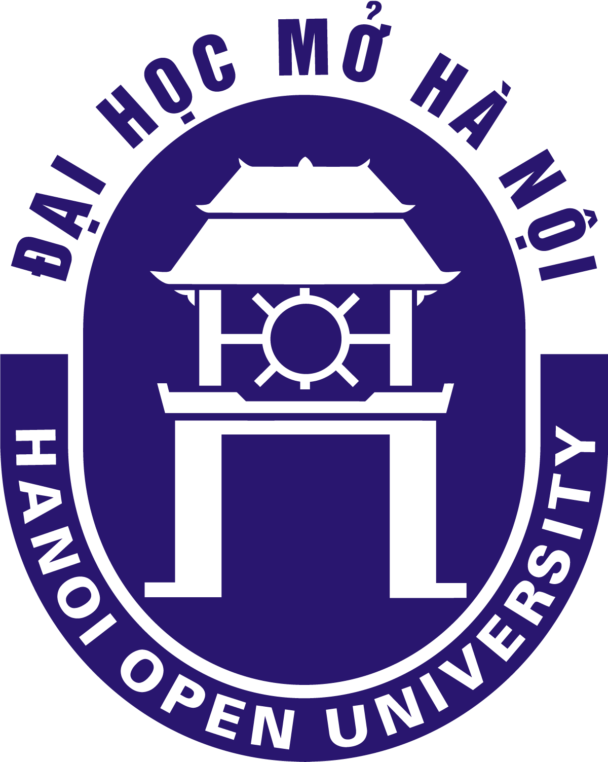 [Vector Logo] Trường Đại Học Mở Hà Nội - HOU