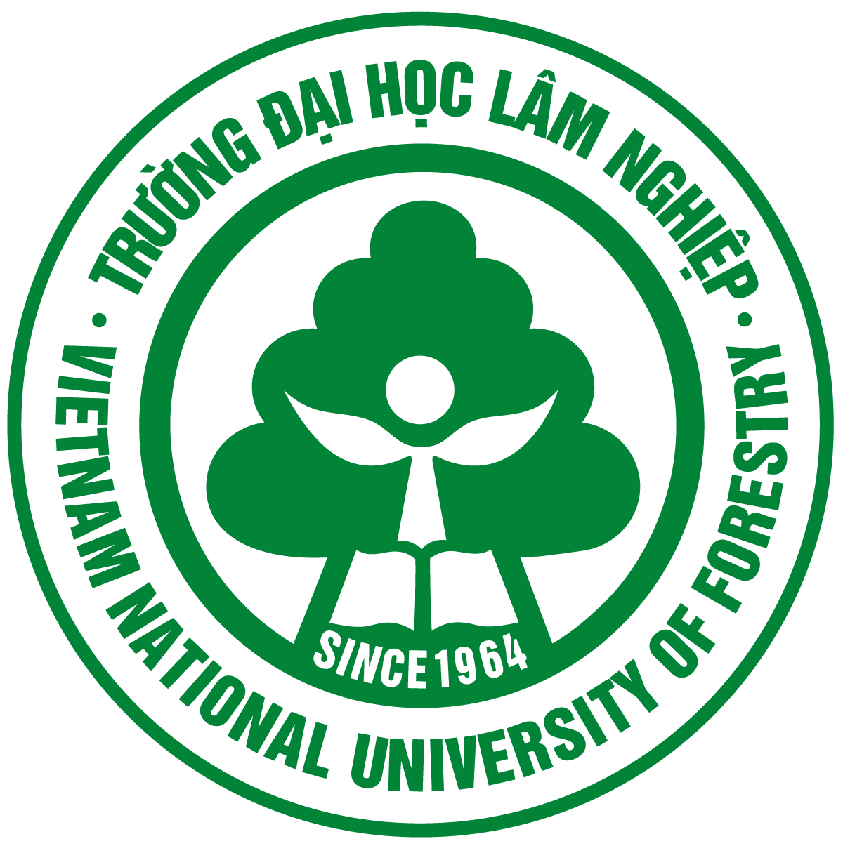 [Vector Logo] Trường Đại Học Lâm Nghiệp - VNUF