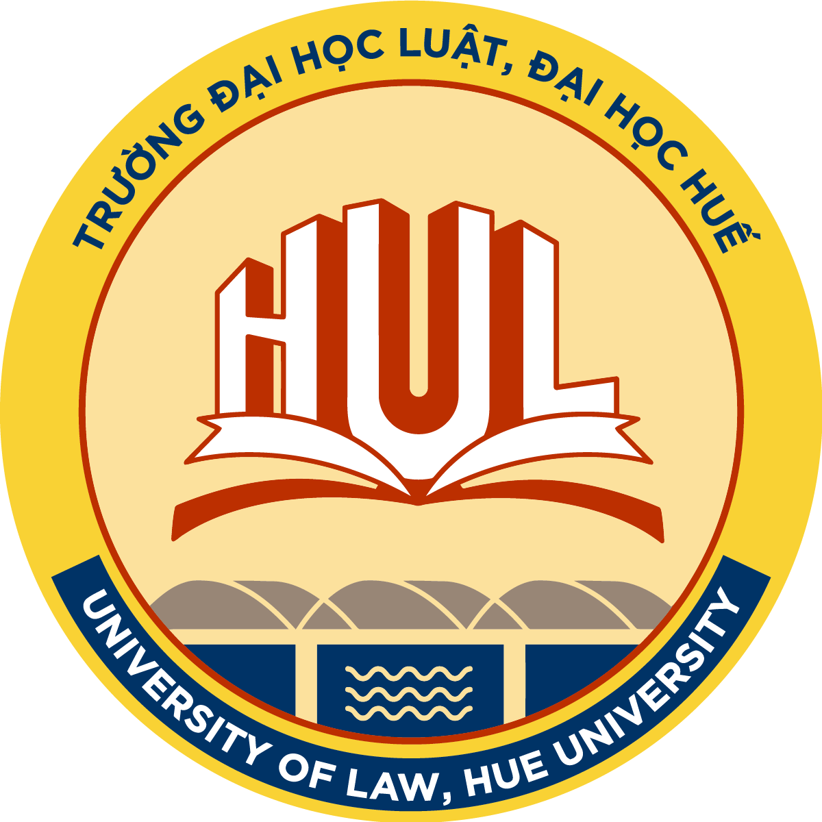 [Vector Logo] Trường Đại Học Luật, Đại Học Huế - HUL