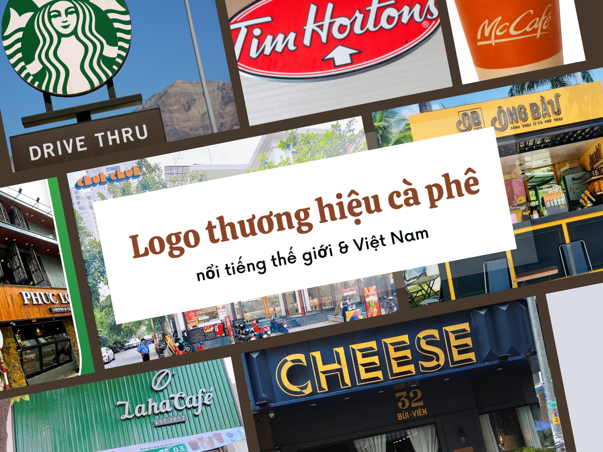 Logo các thương hiệu cà phê nổi tiếng Việt Nam & thế giới [✔️VECTOR]
