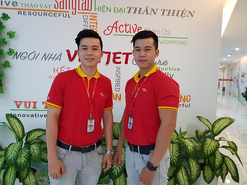 hinh anh thuc te ao thun vietjetair.com bay la thich ngay
