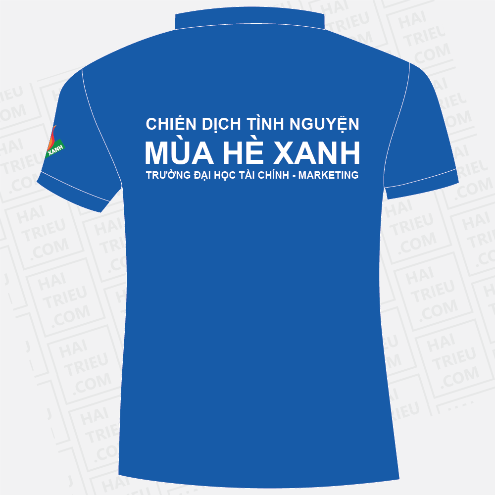 ao thun cdtn mua he xanh ufm