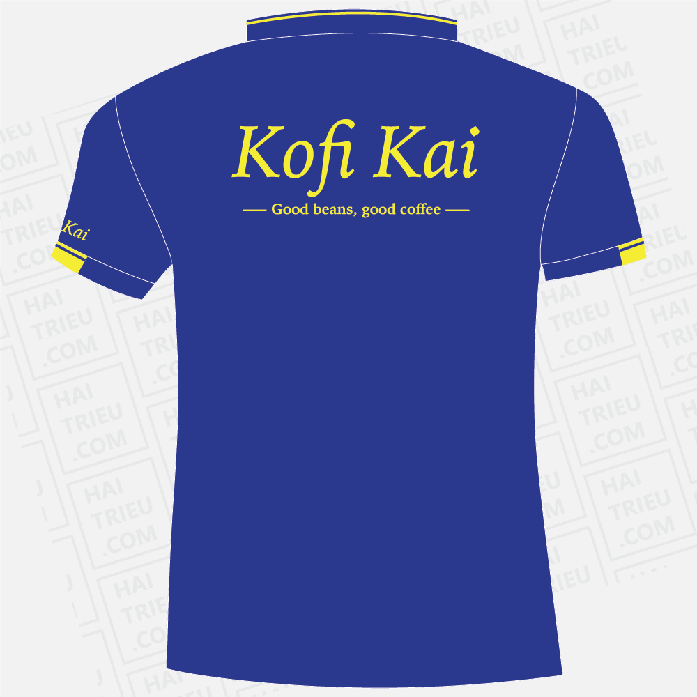 ao thun nhan vien kofi kai ca phe tuoi