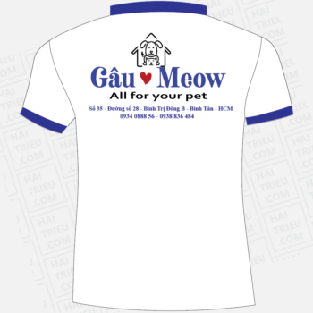 dong phuc nhan vien gau meow