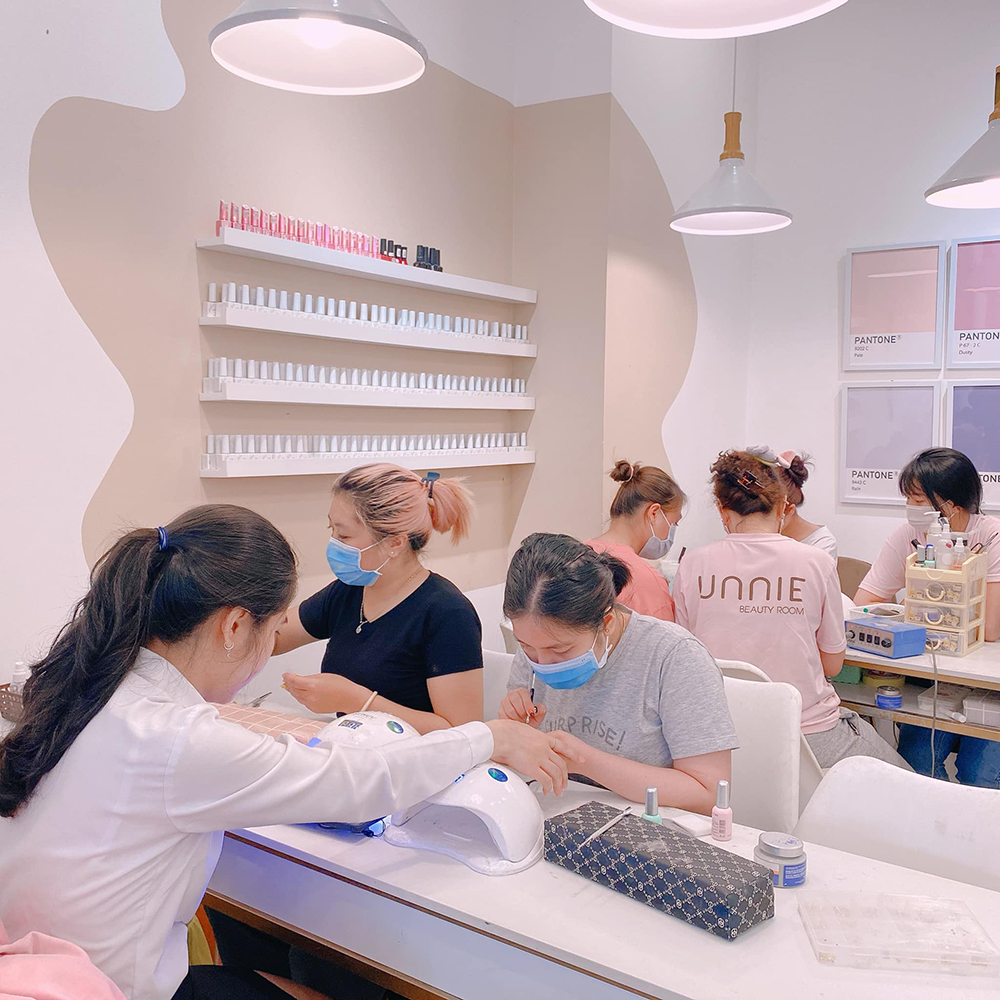 dong phuc nhan vien unnie beauty room
