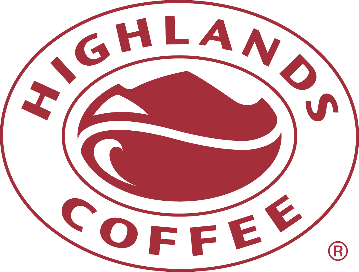 highlands coffee red logo