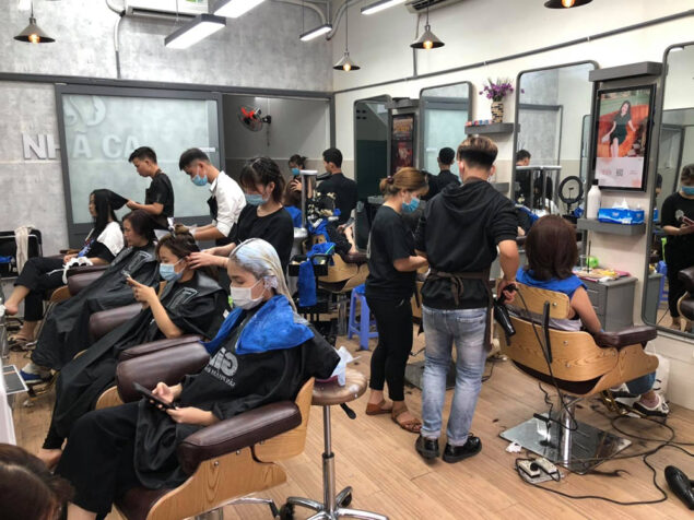 tap de nha ca hair salon