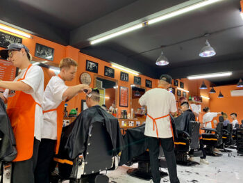 tap de nhan vien KING Barbershop