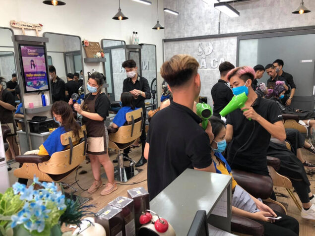 tap de nha ca hair salon
