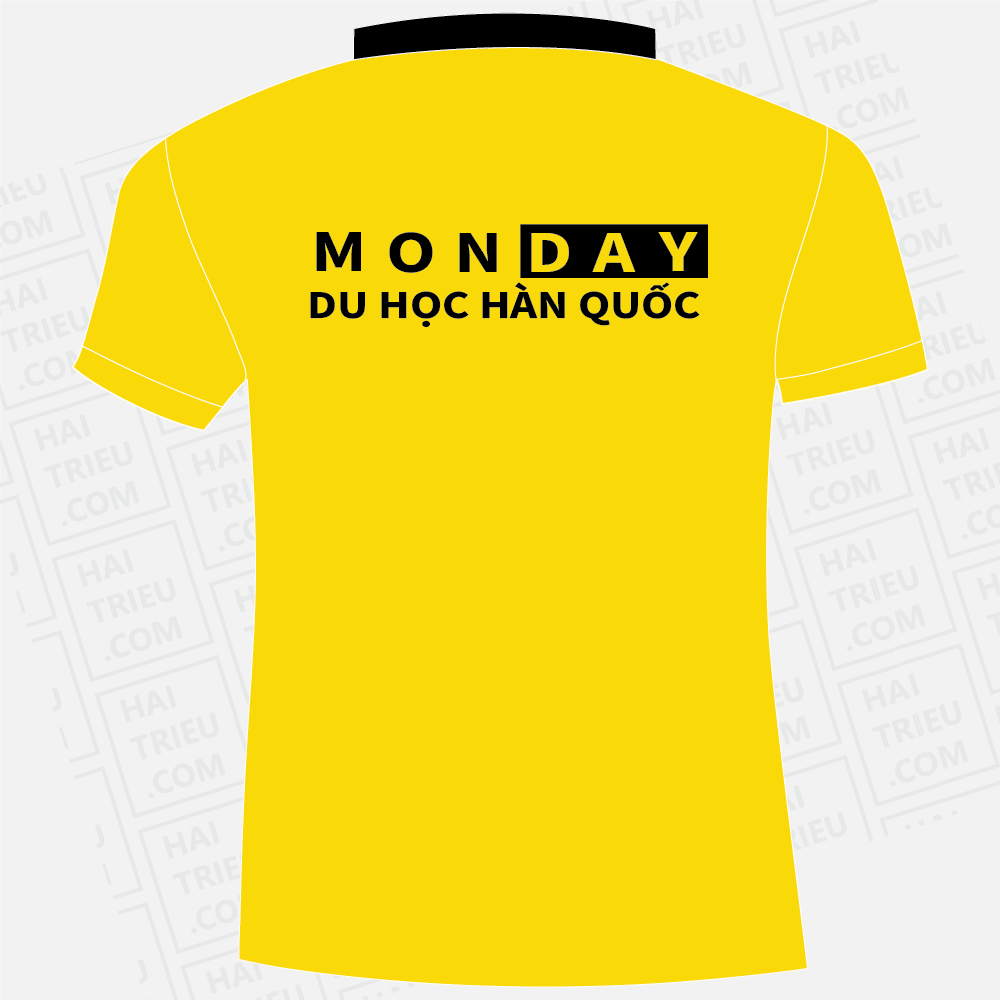 ao thun du hoc han quoc monday