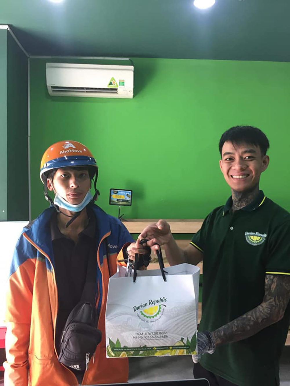 dong phuc nhan vien durian republic