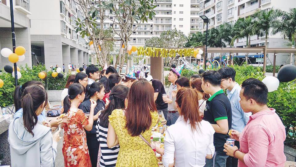 hinh anh dong phuc nhan vien bamboo dimsum tinh tuy am thuc viet