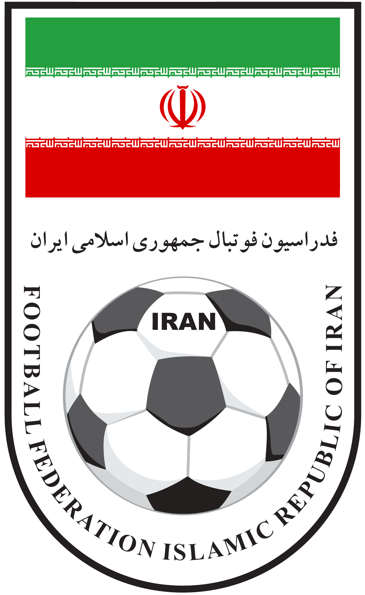 [Vector Logo] Đội Tuyển Bóng Đá Quốc Gia Iran - Iran National Football Team